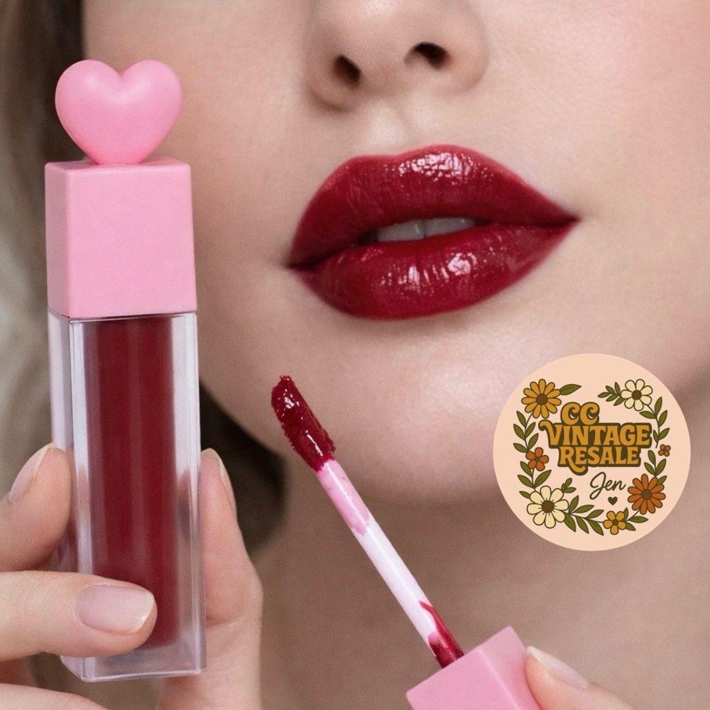 354. Crème Shop Glossy 12HR+ Lip Stain (New Flame) Flattering on All Skin Tones